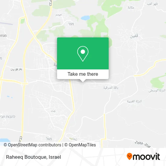 Raheeq Boutoque map