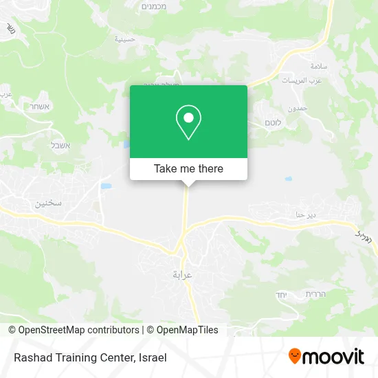 Rashad Training Center map