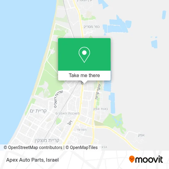 Apex Auto Parts map