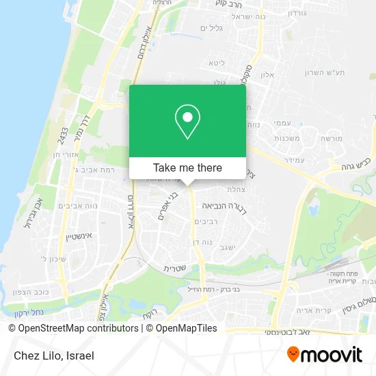 Chez Lilo map