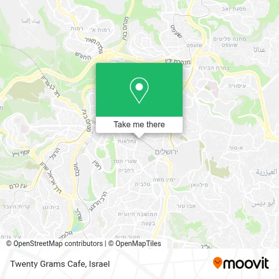 Twenty Grams Cafe map