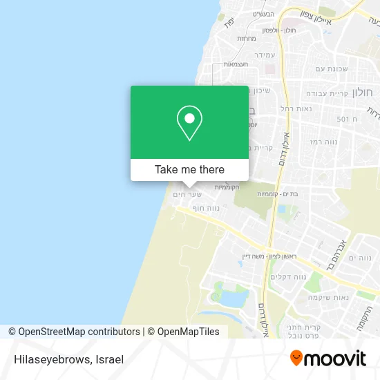 Hilaseyebrows map