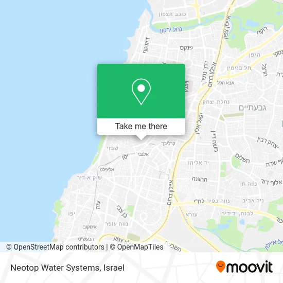 Neotop Water Systems map
