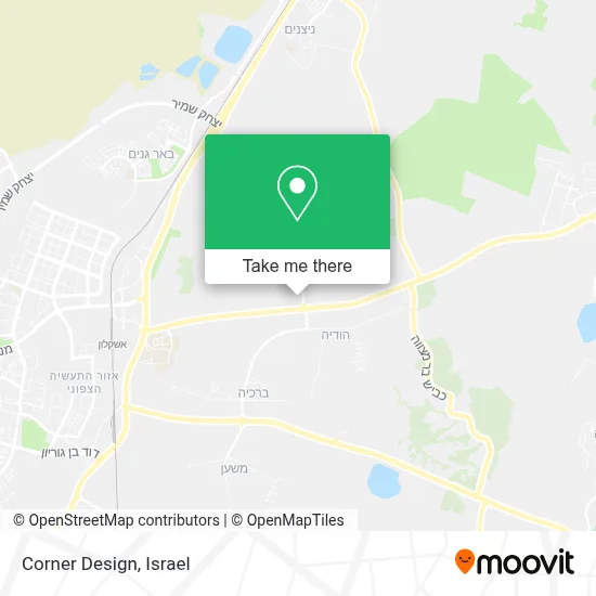Corner Design map