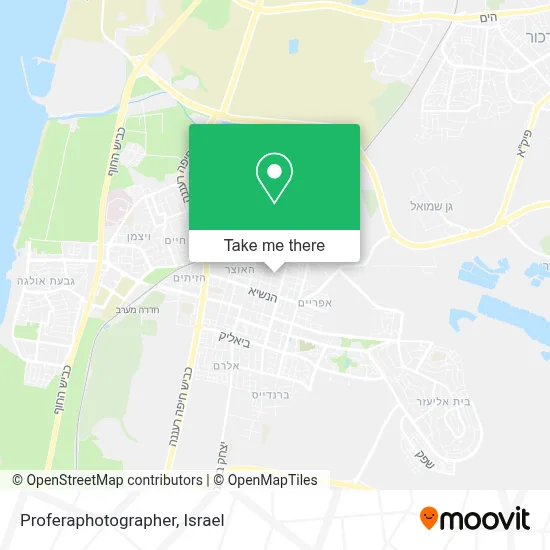 Proferaphotographer map