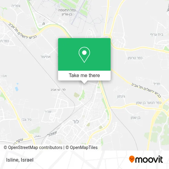 Isline map