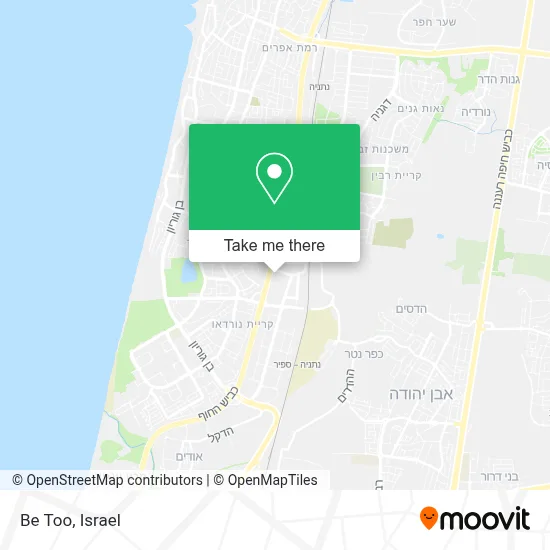 Be Too map
