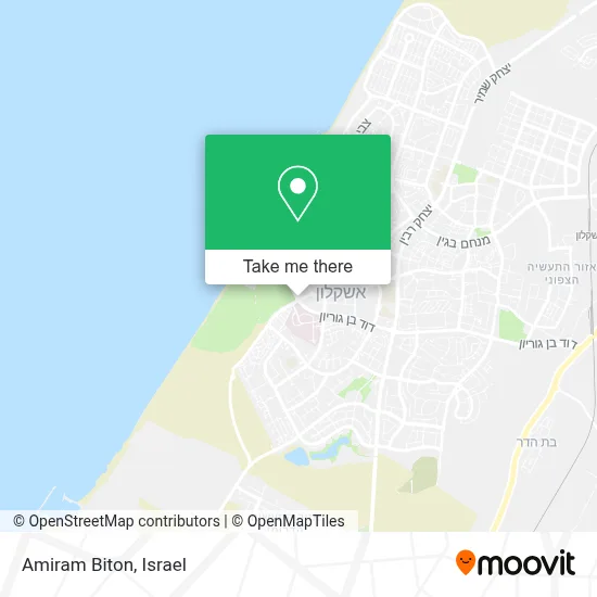 Amiram Biton map