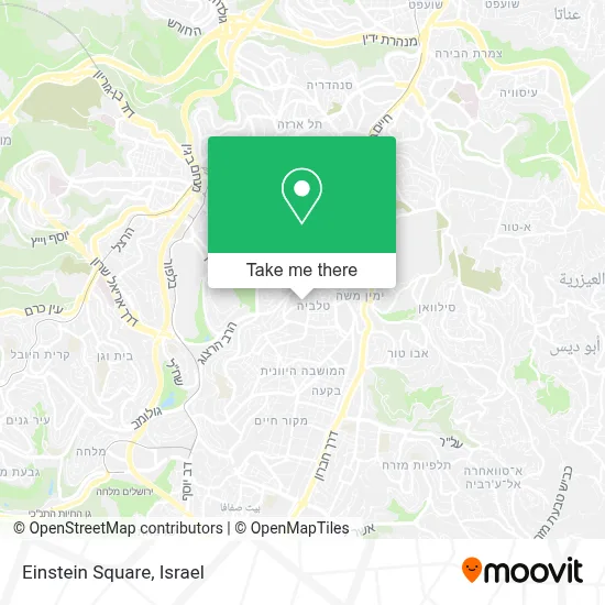 Einstein Square map