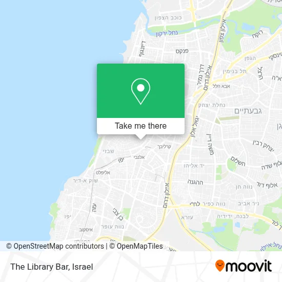 The Library Bar map