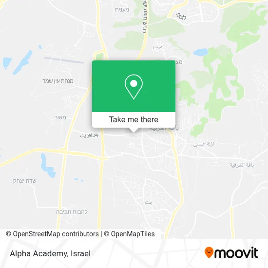 Alpha Academy map