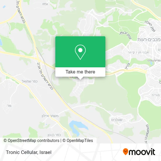 Tronic Cellular map