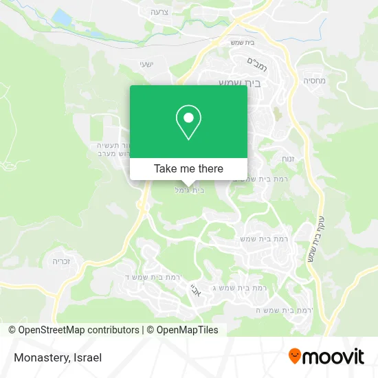 Monastery map