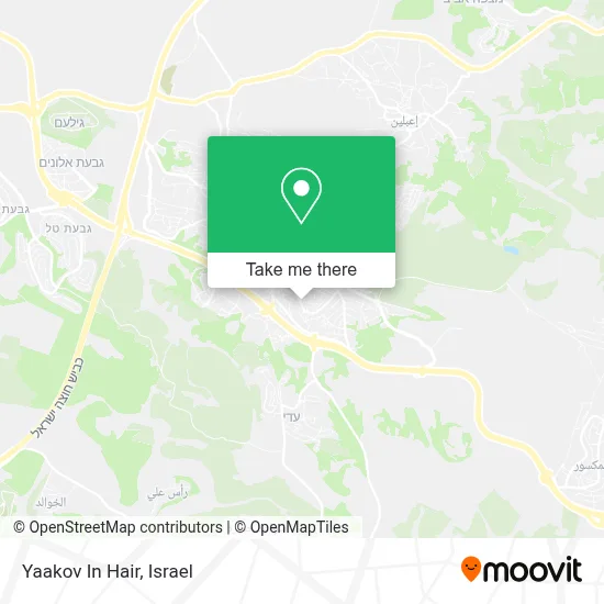 Yaakov In Hair map