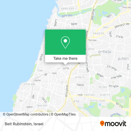 Beit Rubinstein map