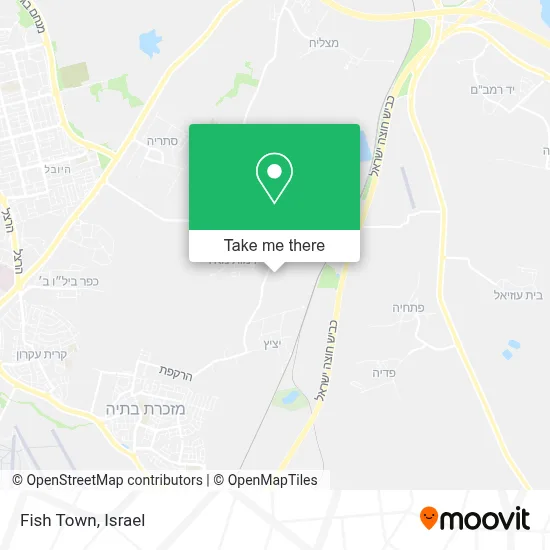 Fish Town map