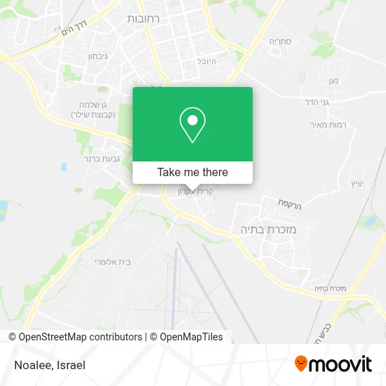 Noalee map