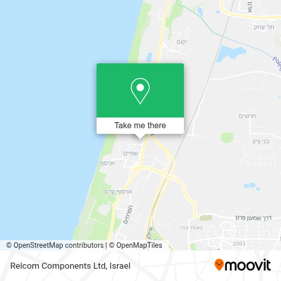 Relcom Components Ltd map