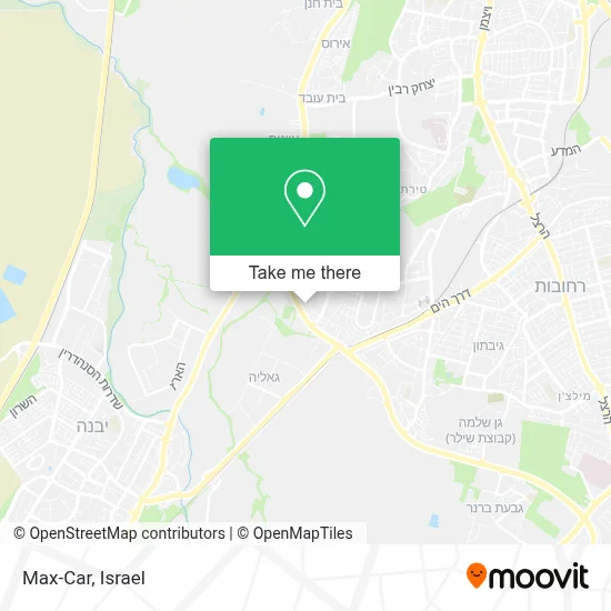 Max-Car map