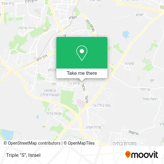 Triple "S" map