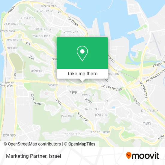 Marketing Partner map