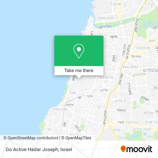 Go Active Hadar Joseph map
