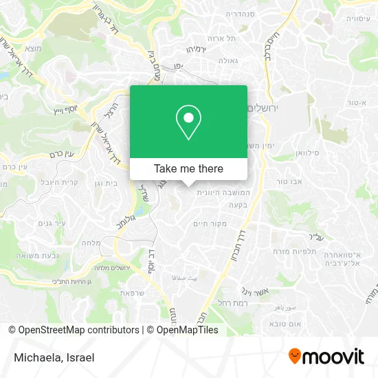 Michaela map
