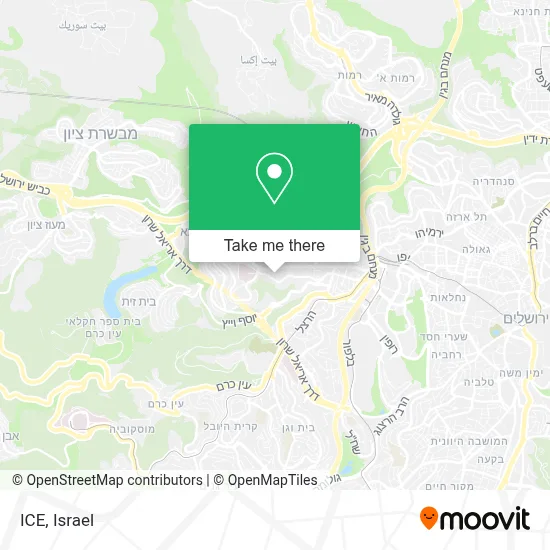 ICE map