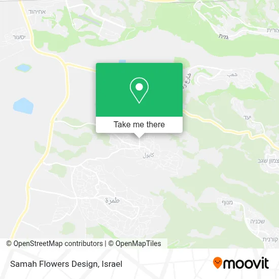 Samah Flowers Design map