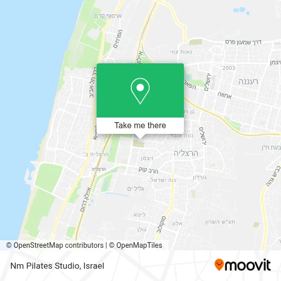 Nm Pilates Studio map