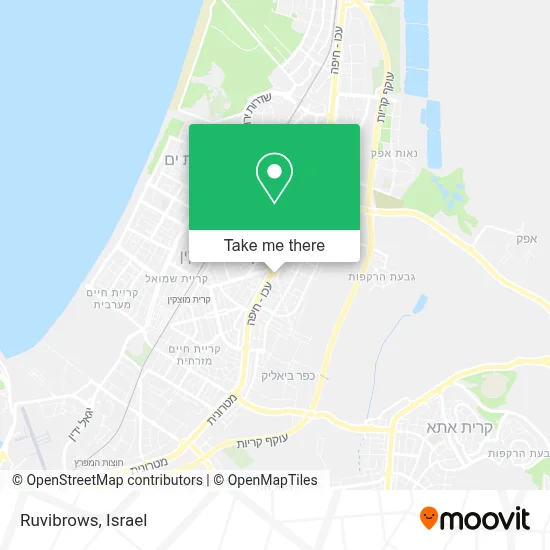 Ruvibrows map