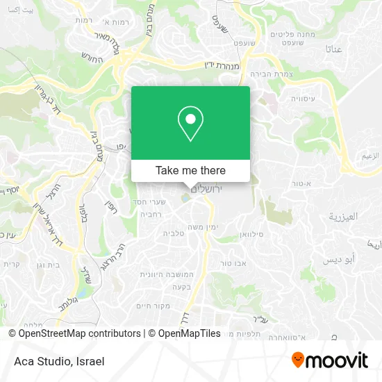 Aca Studio map