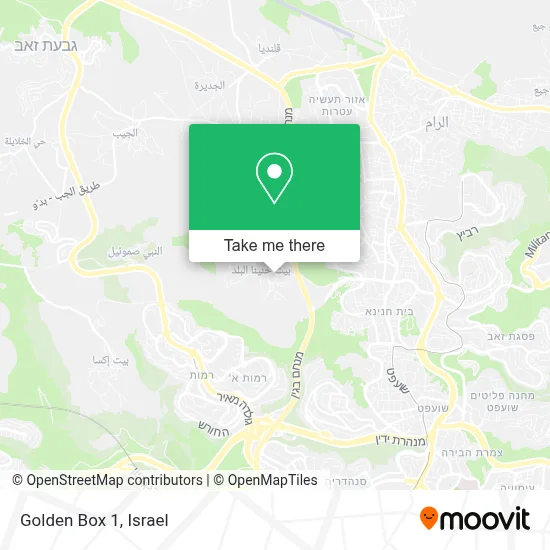 Golden Box 1 map