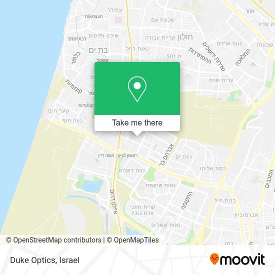 Duke Optics map
