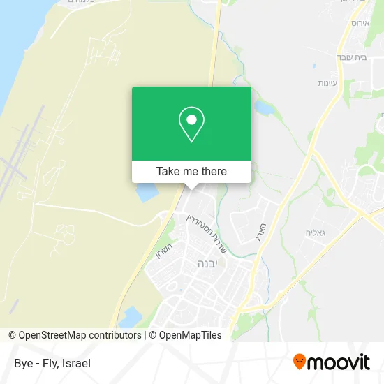 Bye - Fly map