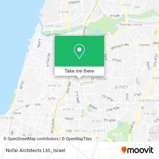 Nofar Architects Ltd. map