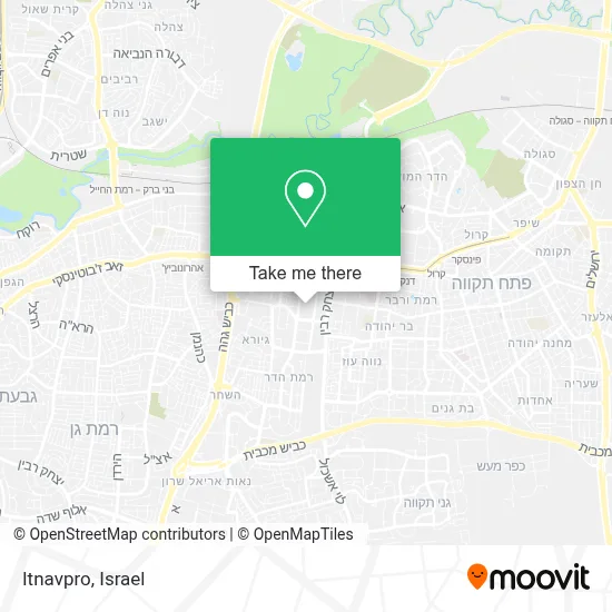 Itnavpro map