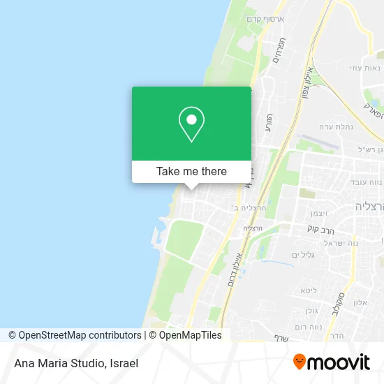 Ana Maria Studio map