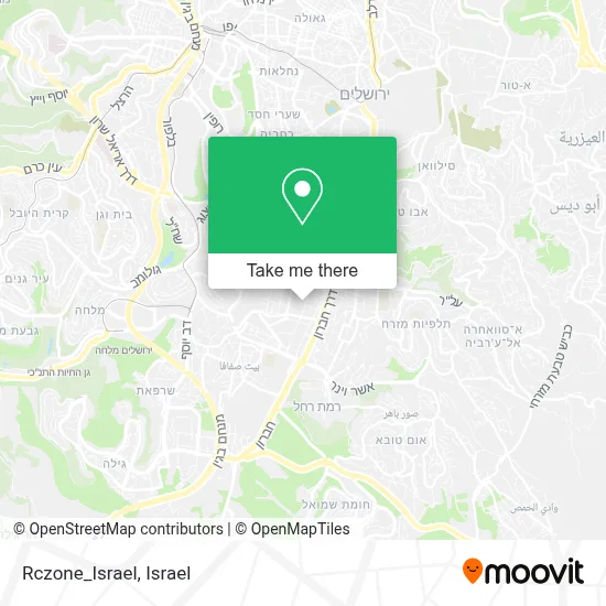 Rczone_Israel map