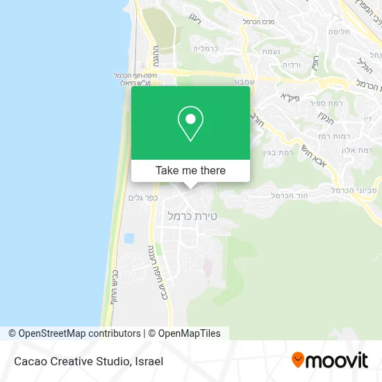 Cacao Creative Studio map