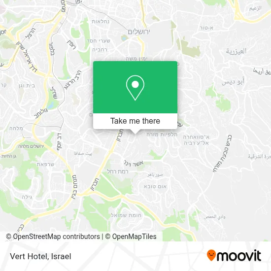 Vert Hotel map