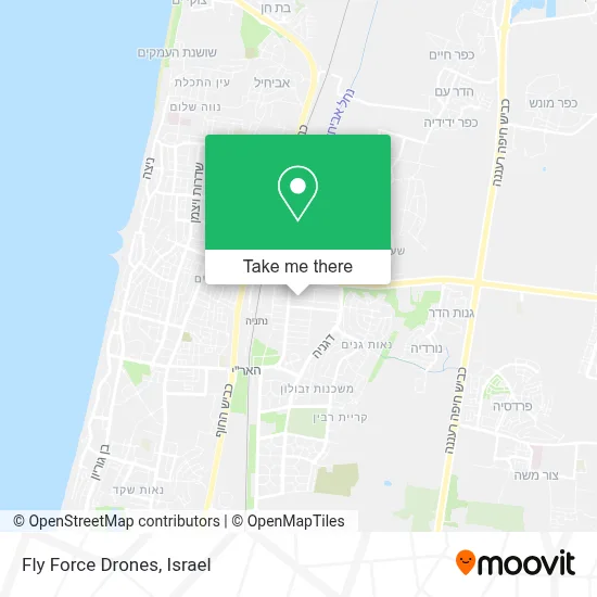 Fly Force Drones map