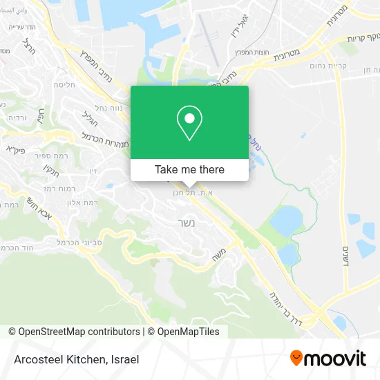 Arcosteel Kitchen map
