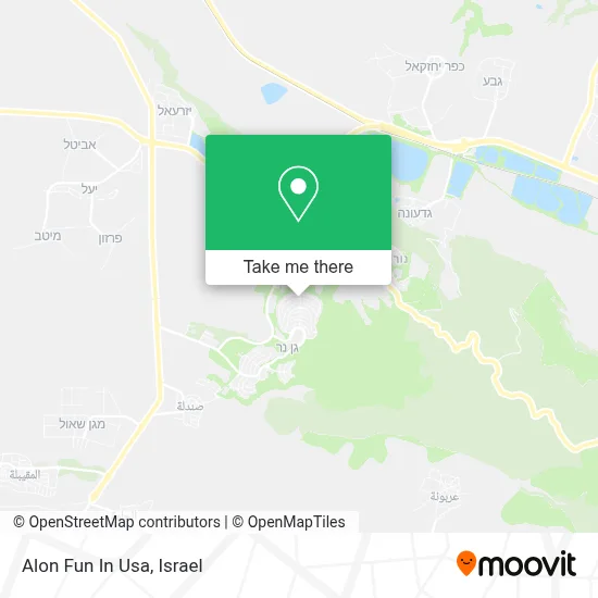 Alon Fun In Usa map