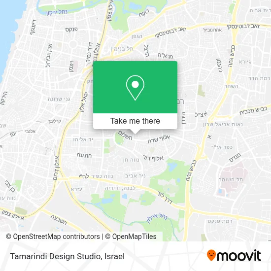 Tamarindi Design Studio map