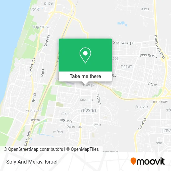 Soly And Merav map
