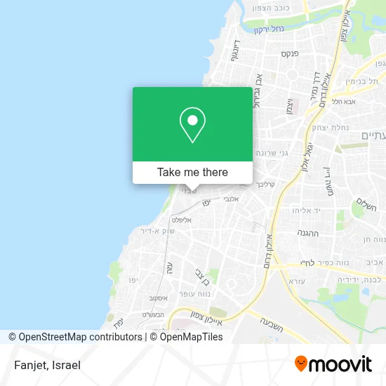 Fanjet map