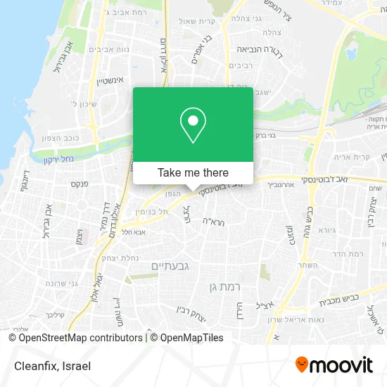 Cleanfix map