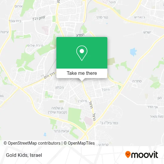 Gold Kids map