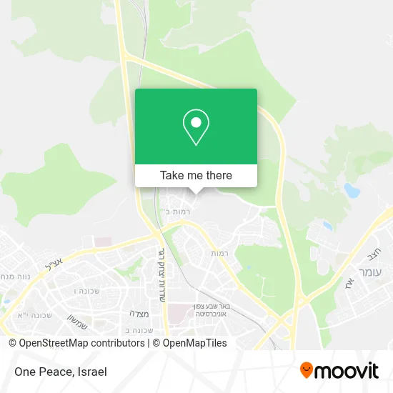 One Peace map
